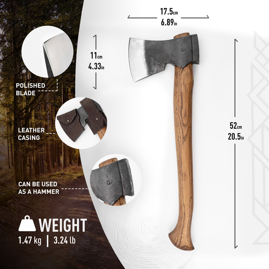 Camping Hatchet with Long Handle