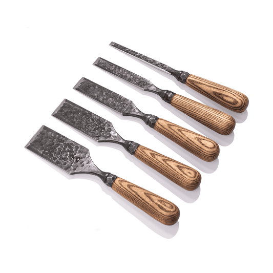 Set of Five Chisels