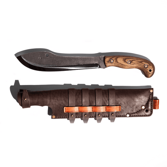 Cuchillo tipo hacha Big Bushcraft # 7