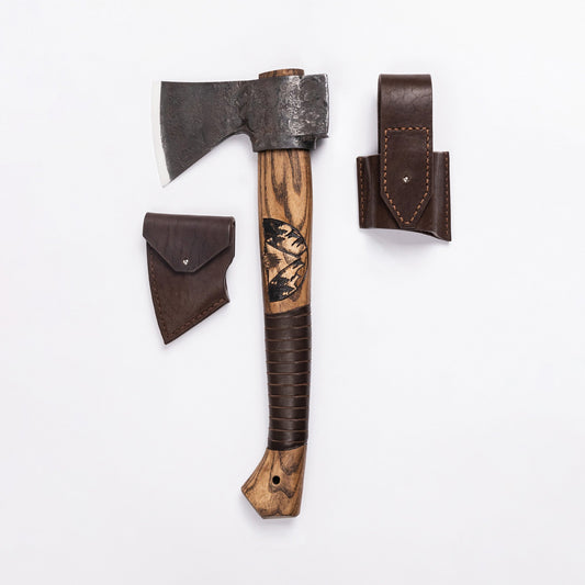 Bushcraft Axe with Short Handle