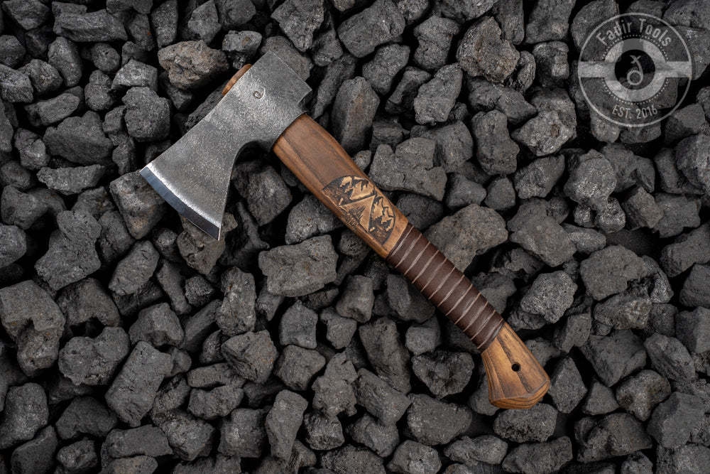 Bushcraft Axe with Short Handle