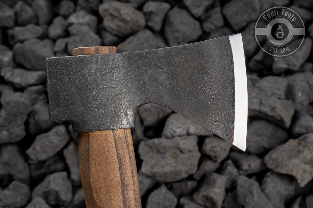 Bushcraft Hatchet with Hammer and short handle - The Spoon Crank