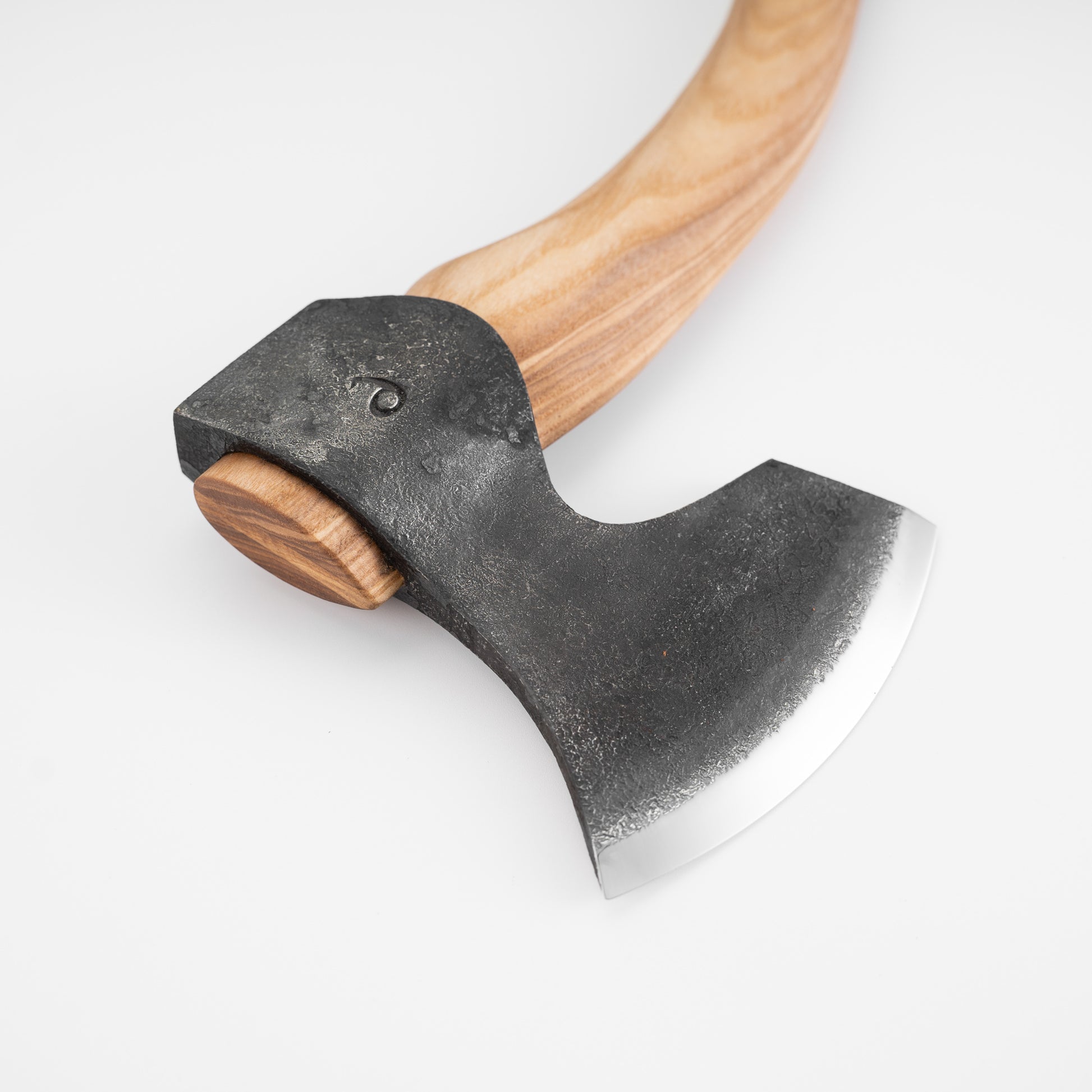 Small Finnish Carving Axe Smooth Handle, Little Carving Axe