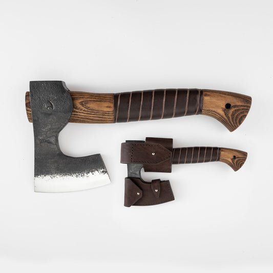 Small Bearded Axe with Short Handle