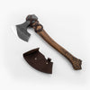 BaltoSlavic Axe with Drakkar Head