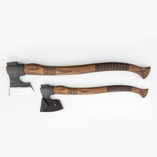 Finnish Axe with Carvings