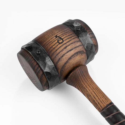 Big-sized Wooden Mallet with Rings