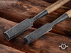 Set of Straight Long Timber Framing Chisels of 1,5" and 2"