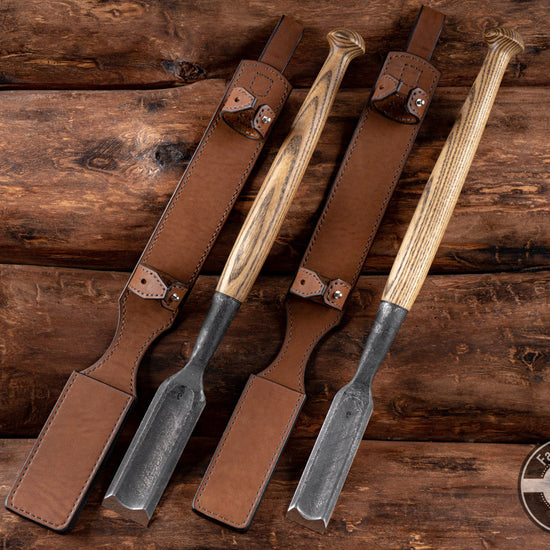 Set of Angled Long Chisels of 1,5