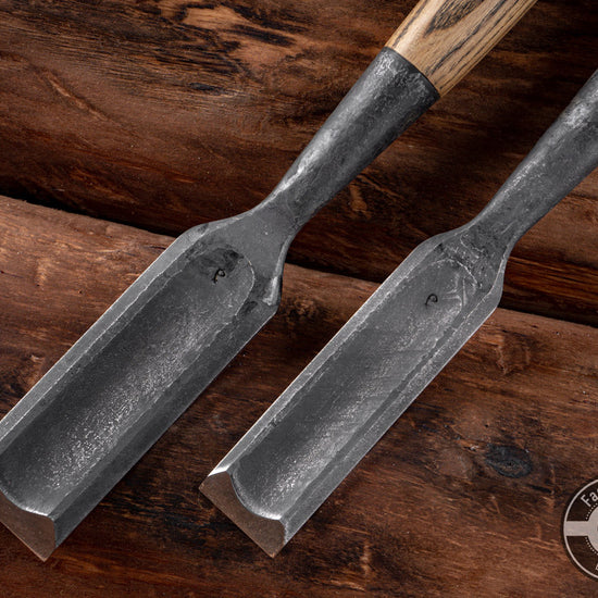 Set of Angled Long Chisels of 1,5