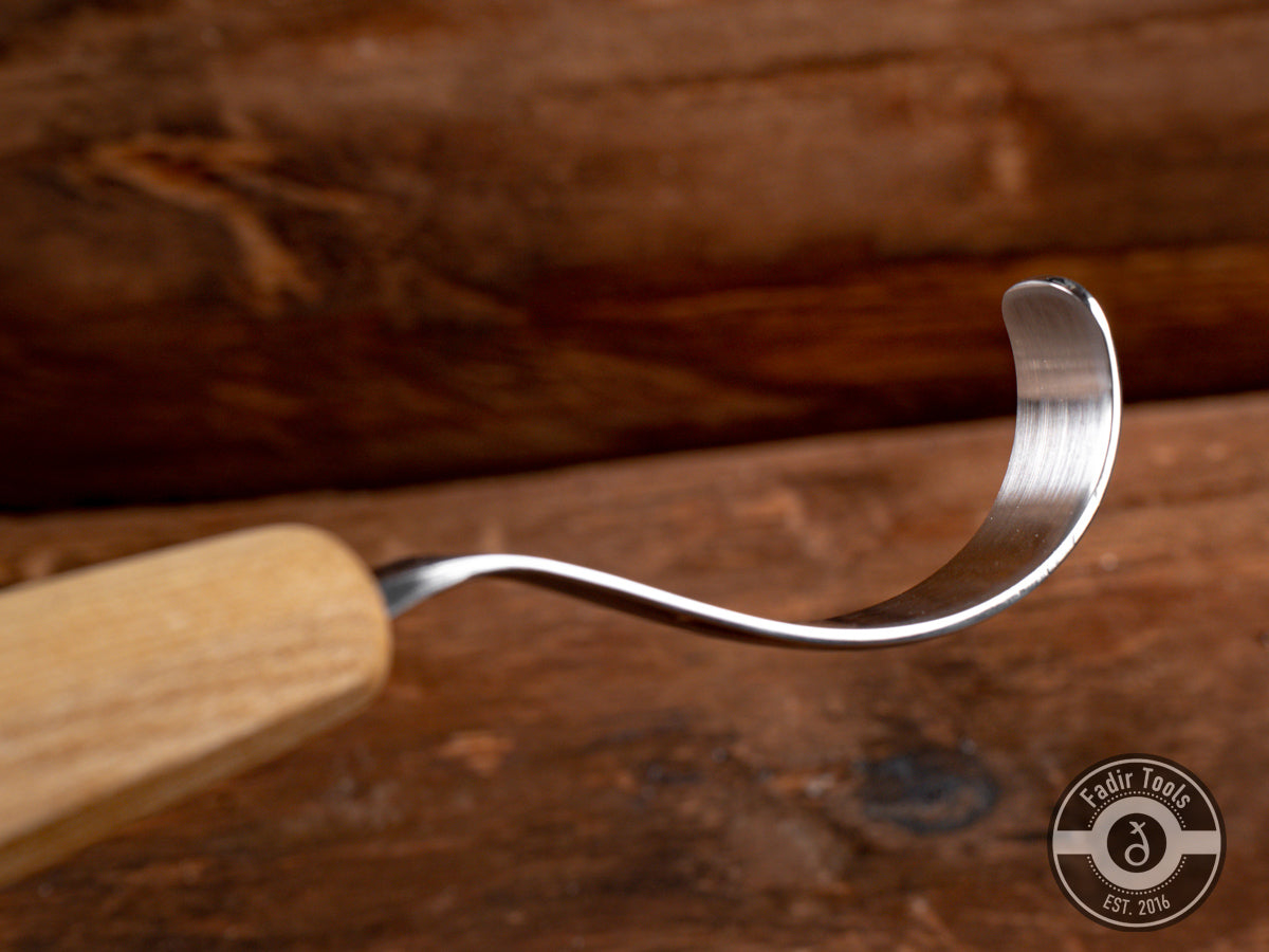 Hook knife - Twca Cam with Long Octagonal Handle - The Spoon Crank