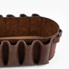 Oval Leather Tray