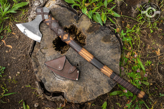 Viking Baltic/Slavic Axe with Long Shaft