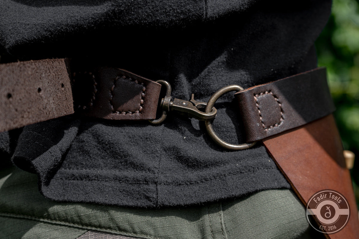 Handmade Leather Half-Apron – Fadir Tools