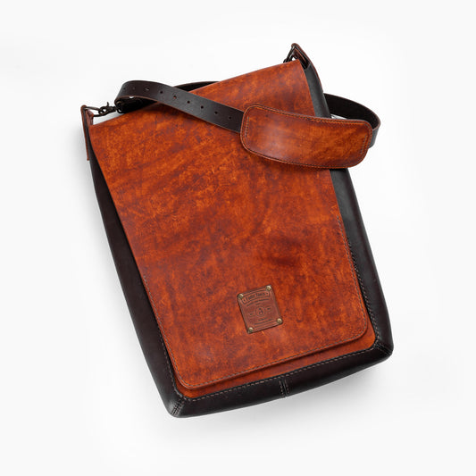 Leather "Tablet" Bag