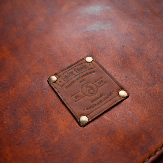 Leather "Tablet" Bag