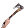 Forged Viking Axe with Hammer, v. 2.0