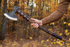 Baltisch-slawische Axt mit langem Stiel
