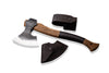 Bushcraft Axe with leather wrap