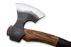 Bushcraft Axe with leather wrap
