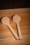 Basswood blank № 1 for carving a wooden spoon