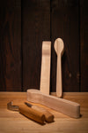 Basswood blank № 2 for carving a wooden spoon