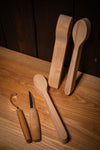 Basswood blank № 2 for carving a wooden spoon