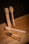 Basswood blank № 2 for carving a wooden spoon