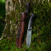 Bushcraft Knife #1 with hornbeam handle