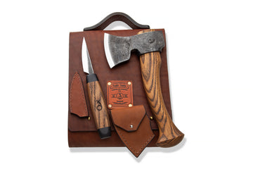 Set of Mini Axe and Carving Knife
