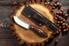 Handmade Bushcraft Knife with IronWood handle