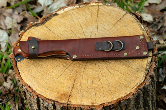 Bushcraft Knife #18 with IronWood handle