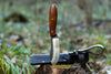 Handmade Bushcraft Knife with IronWood handle