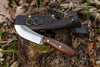 Handmade Bushcraft Knife with IronWood handle