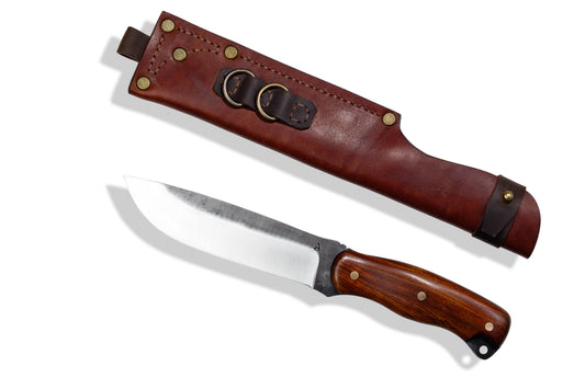 Bushcraft Knife #18 with IronWood handle