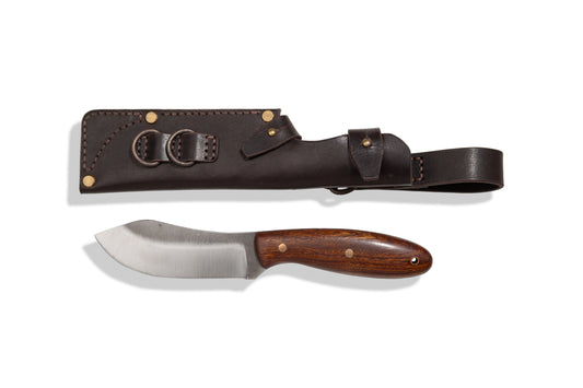 Handmade Bushcraft Knife with IronWood handle