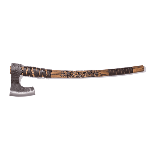 Long Viking Bearded Axe