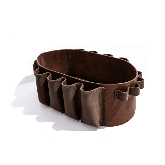 Oval Leather Tray