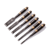 Set of Six Chisels With Wrapping