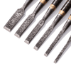 Set of Six Chisels With Wrapping