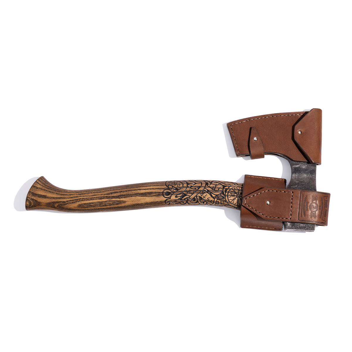 Handmade Viking Bearded Axe Head - 1095 Carbon Steel Camping & Hunting Axe Head Only (700g)