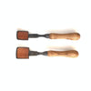 Set of Spoon Bent Chisels, 2cm and 3cm