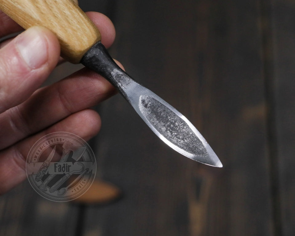 Small Oval Carving knife – Fadir.tool
